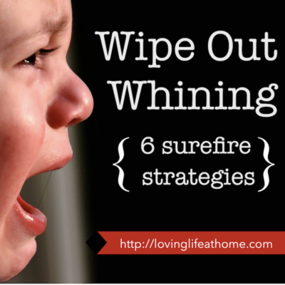 A Sure-Fire Way to Wipe Out Whining