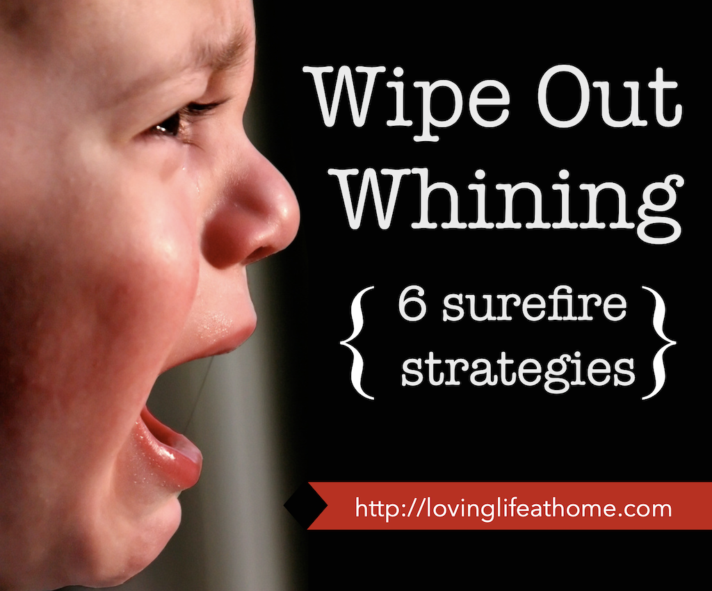 wipe out whining