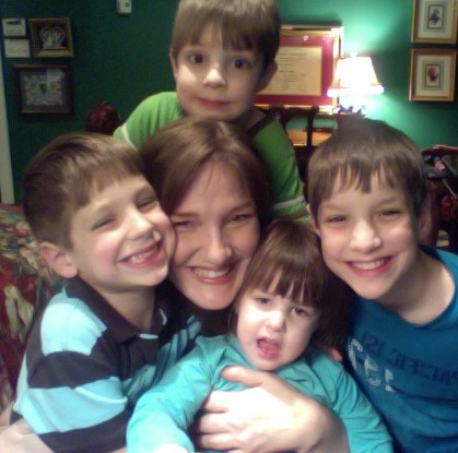 The Flanders Family: Mom and Kids