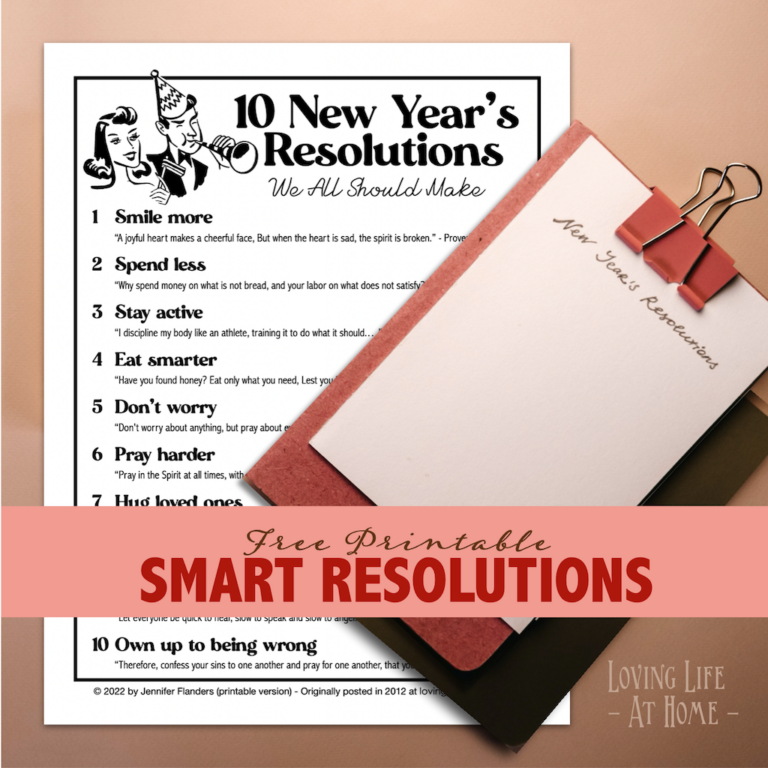 10 New Year Resolutions
