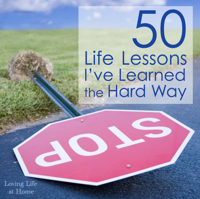 50 Life Lessons