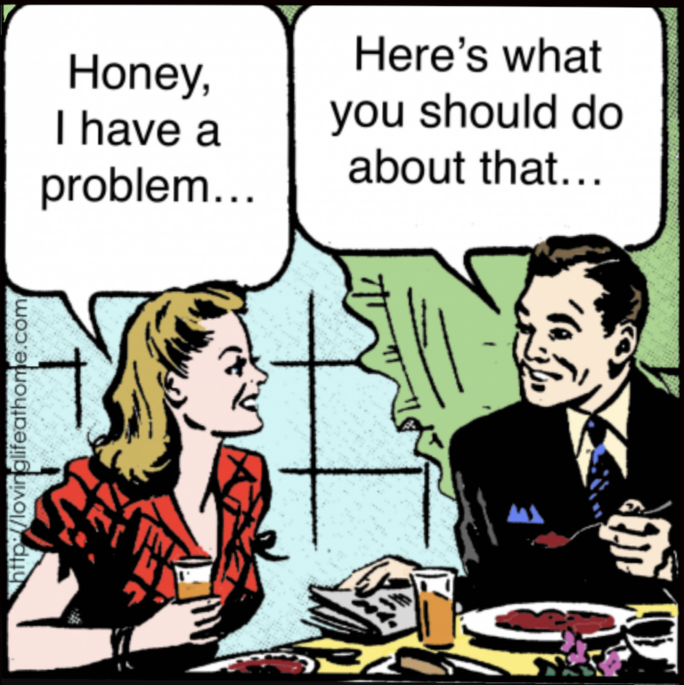 Are You Married to a Problem Solver?