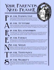 Parents Need Prayer, Too (Free Printable) - Loving Life at Home