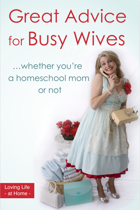 Great Advice for Busy Wives | a book review and giveaway from Loving Life at Home