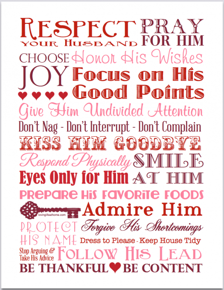 25 Ways to Communicate Respect | free printable Subway Art from http://lovinglifeathome.com