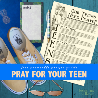 Pray for Your Teen!