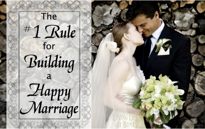 #1 Rule for Marriage