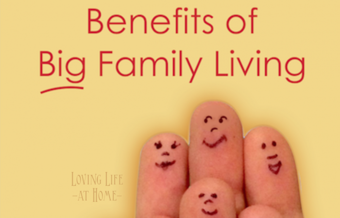 Benefits of Big Family Living