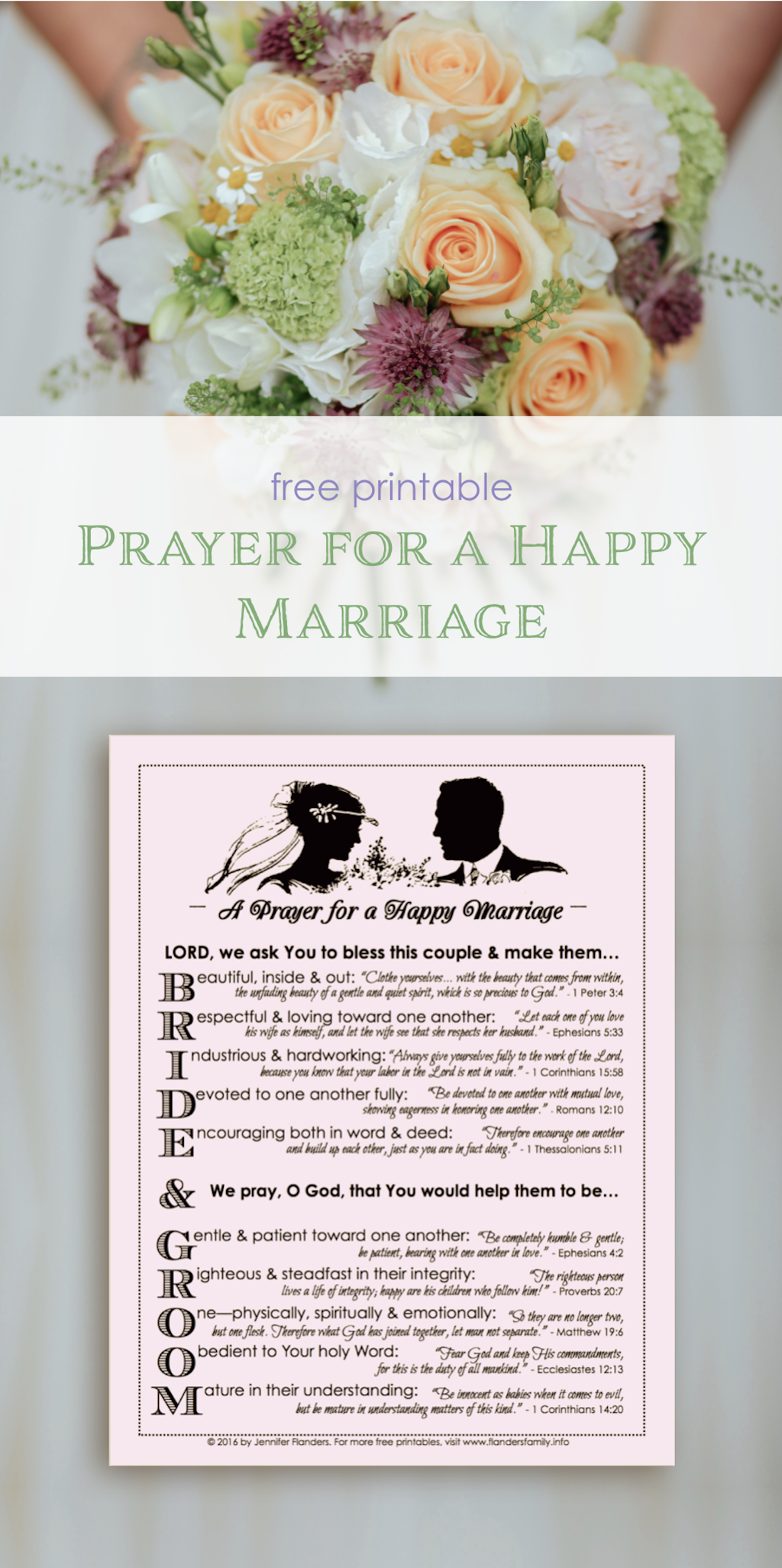 Prayer for a Happy Marriage