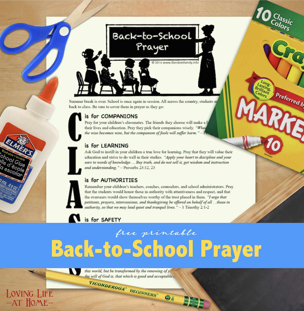 Back-to-School Prayer