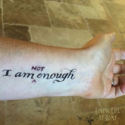 I am NOT enough — and why it’s liberating to admit it