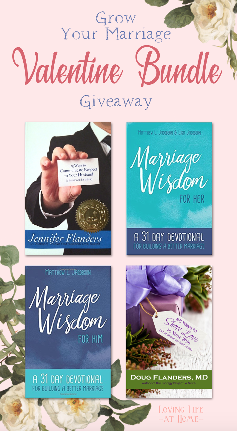 Grow Your Marriage Valentine Bundle Giveaway - Enter today!