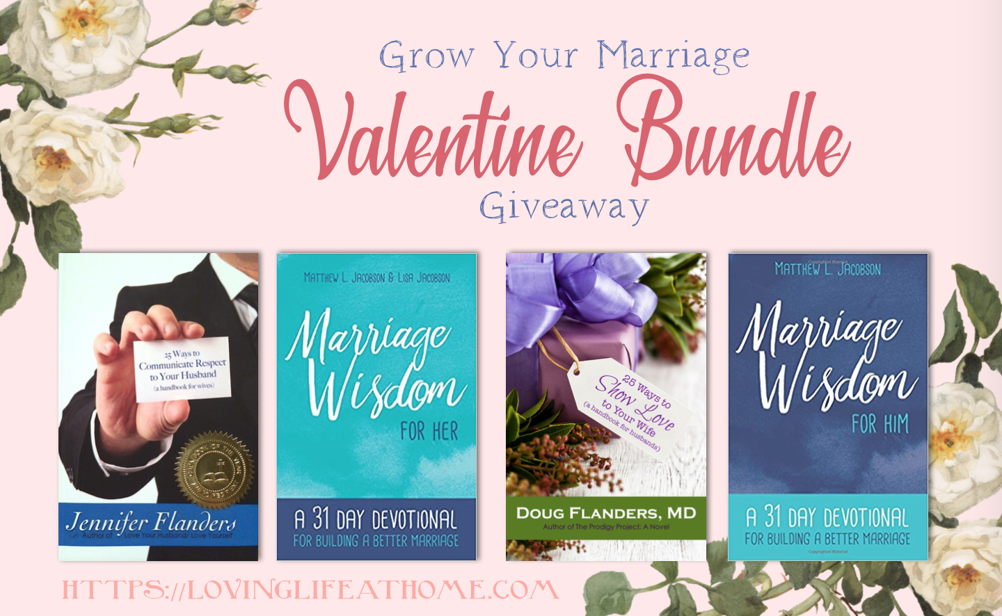 Grow Your Marriage Valentine Bundle Giveaway - Enter today!