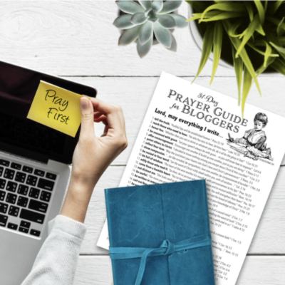 A Blogger’s Prayer (Free Printable)