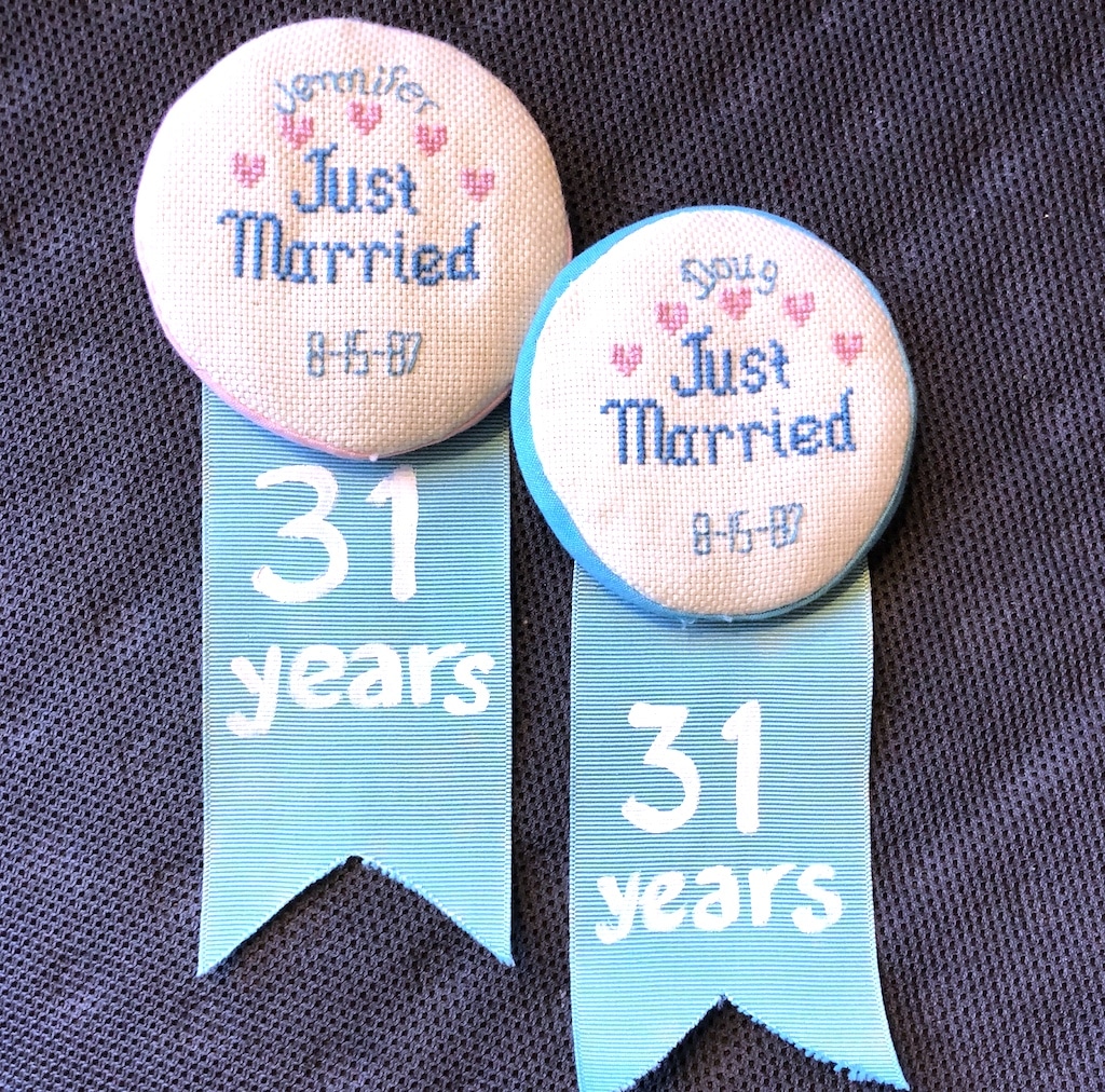 Just Married Badges