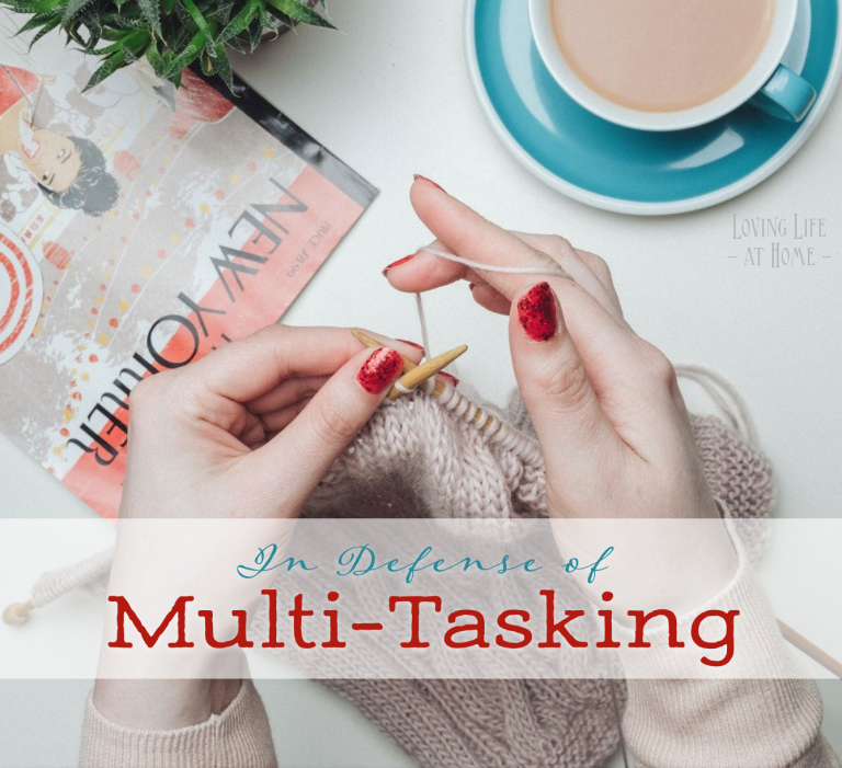 In Defense of Multi-Tasking