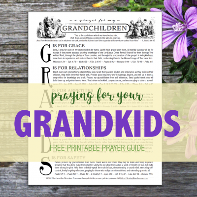 Praying for My Grandchildren