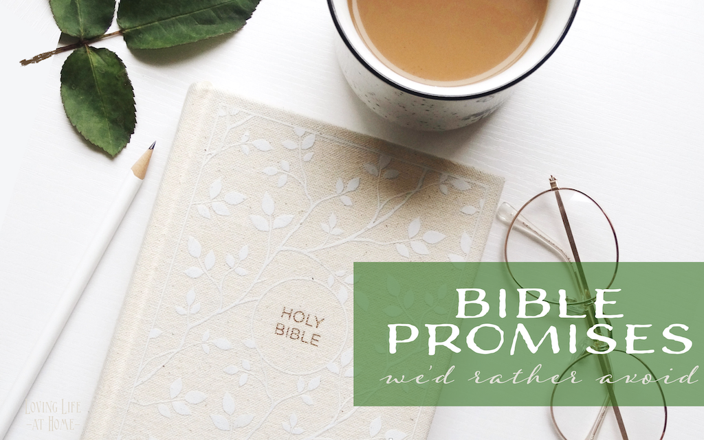 Bible Promises We'd Rather Avoid 