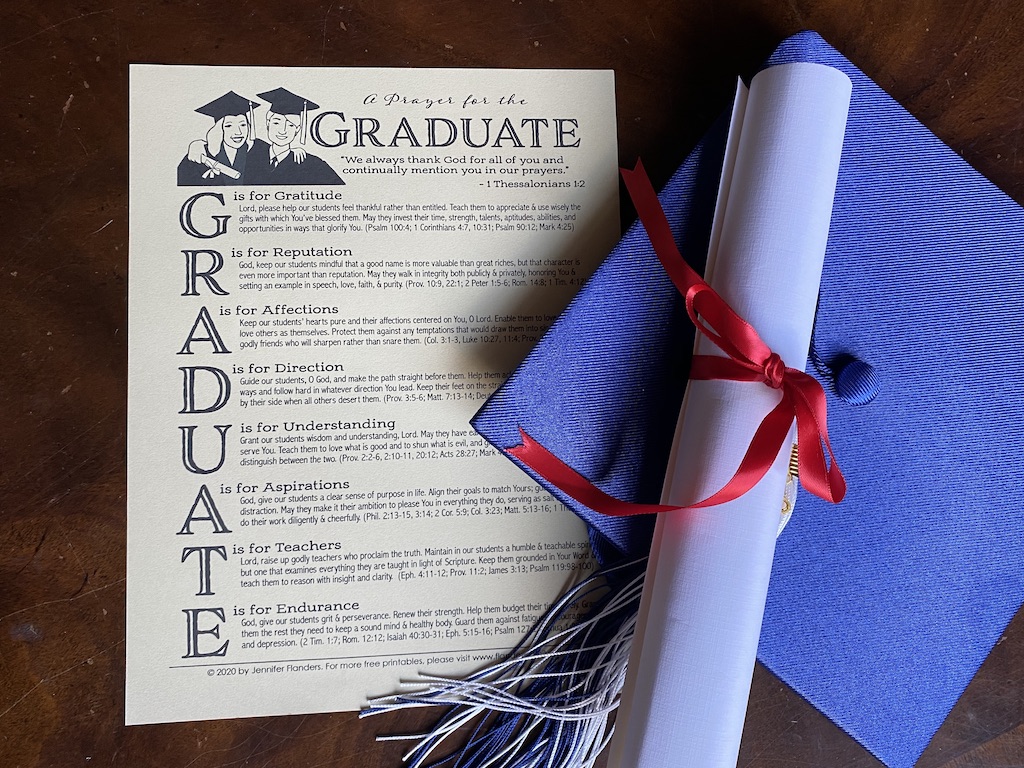 A Prayer for the Graduate