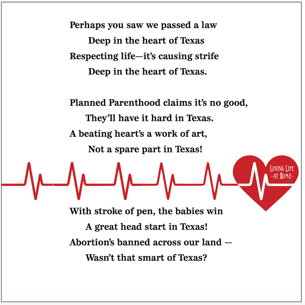 Deep in the Heart of Texas Poem