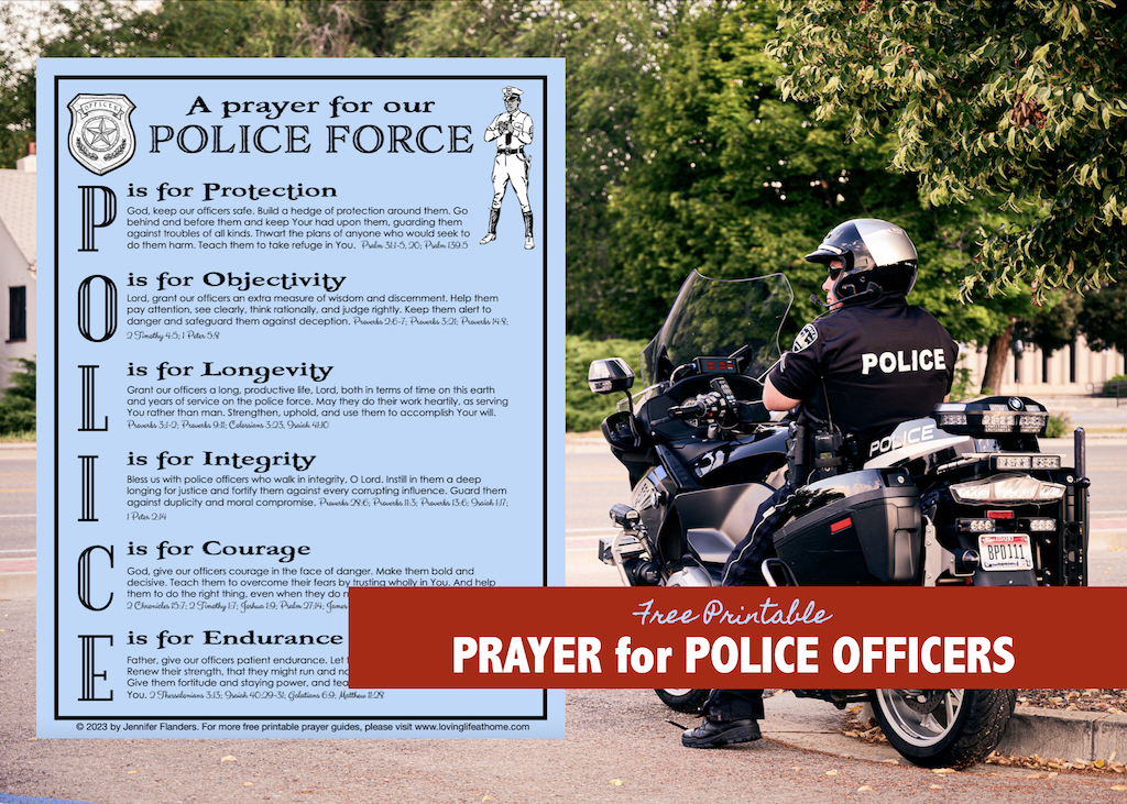 Police Officers Wife Prayer