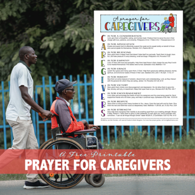 A Prayer for Caregivers