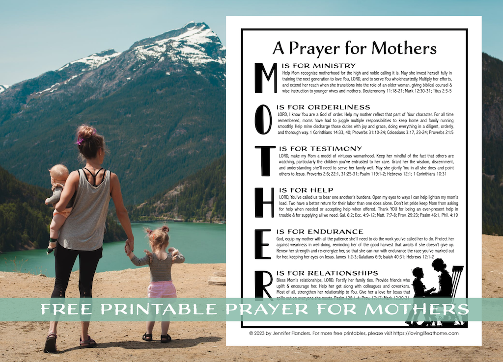 Prayer for Mothers