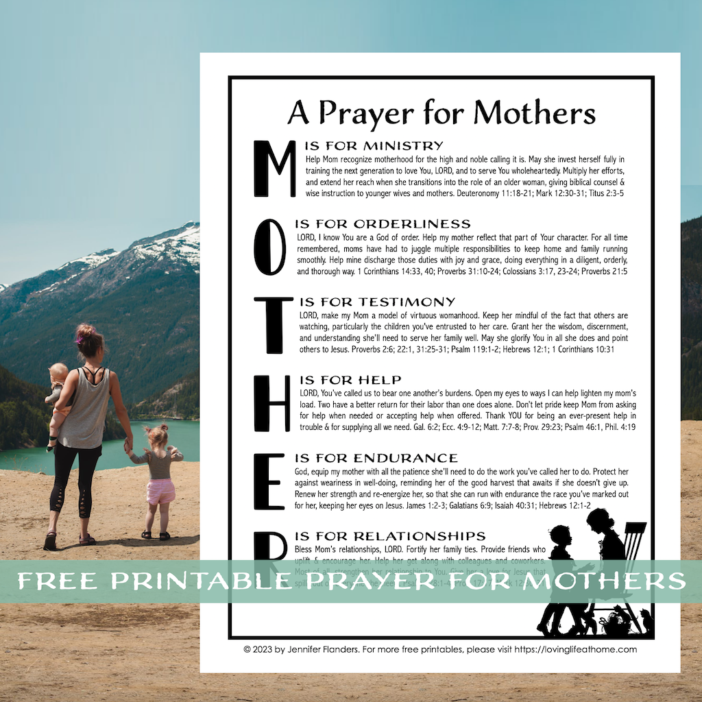 A Prayer for Mothers