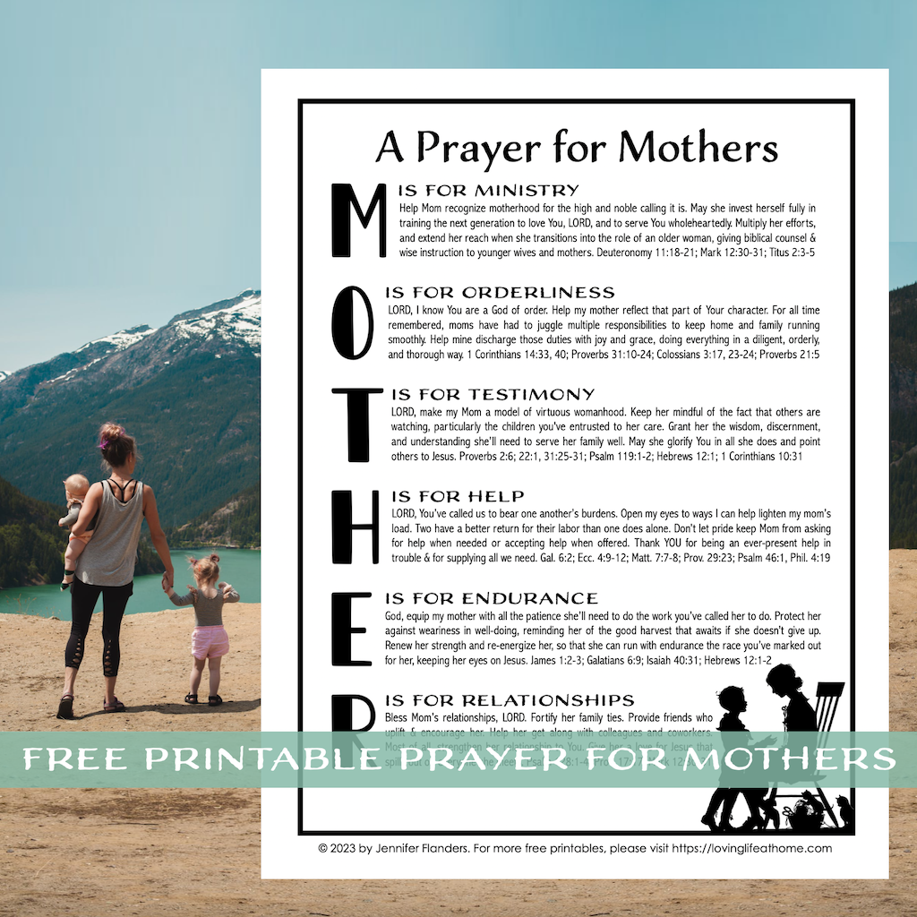 Prayer for Mothers