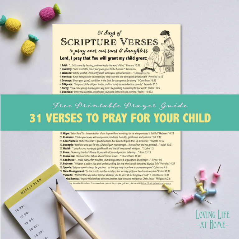 31-Day Prayer Challenge for Parents