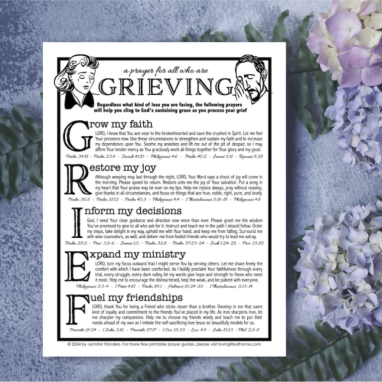 Prayer for the Grieving