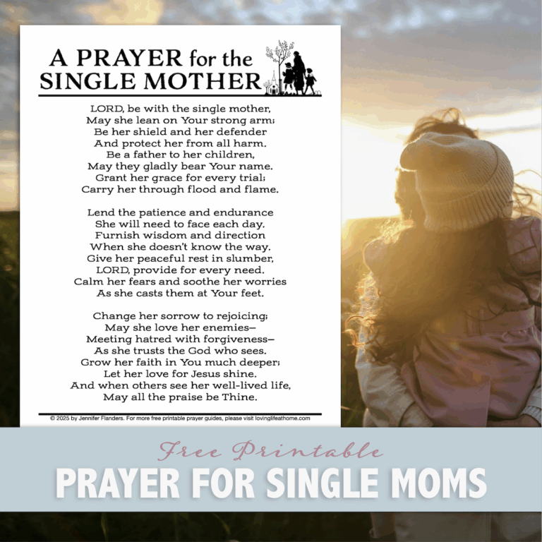 Prayer for Single Mothers