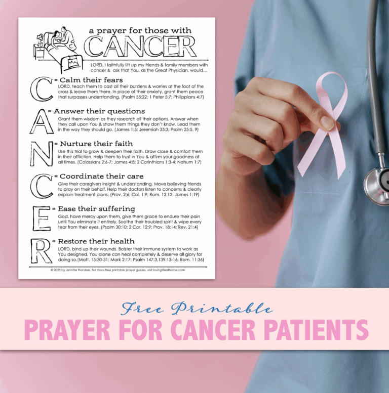 Prayer for Those with Cancer