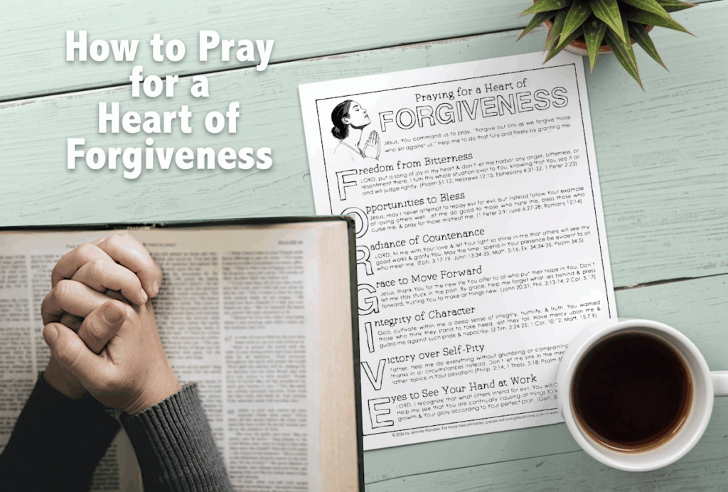 Praying for a Heart of Forgiveness