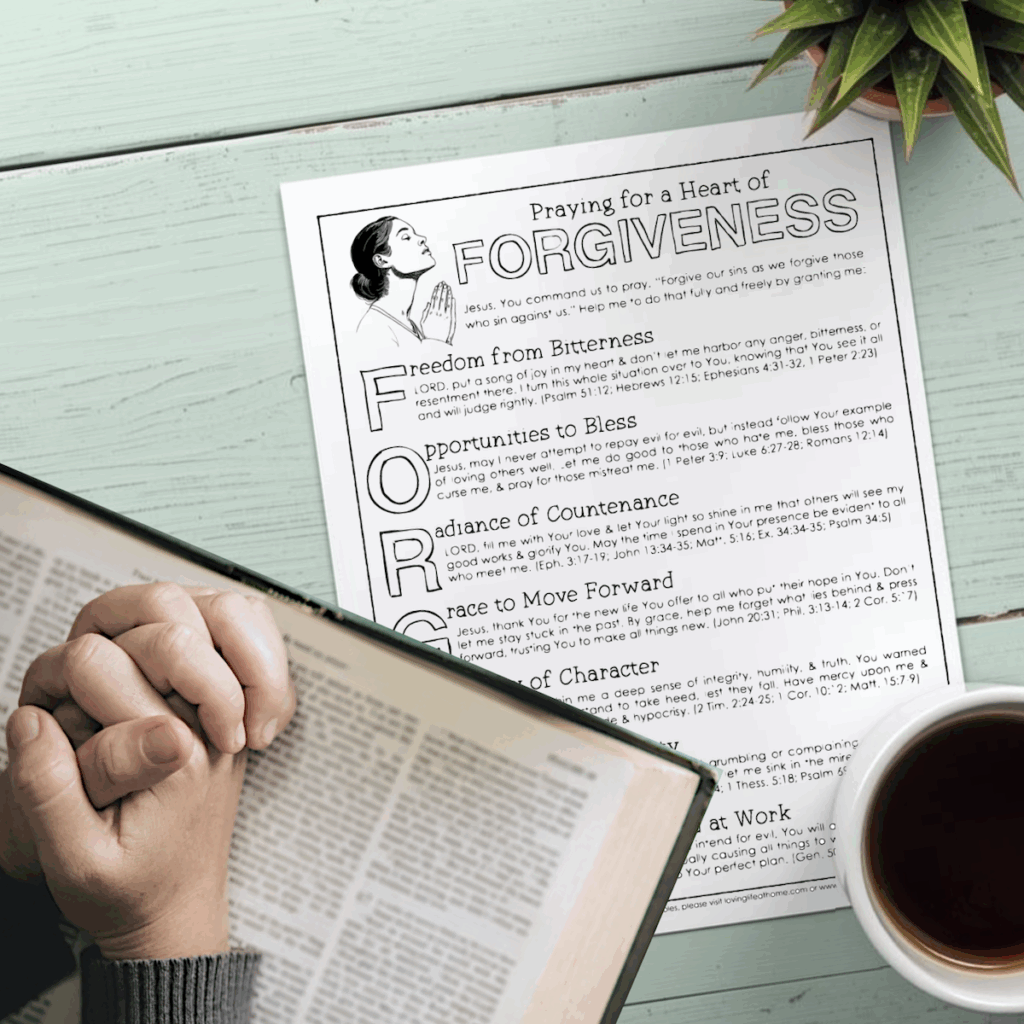 Praying for a Heart of Forgiveness