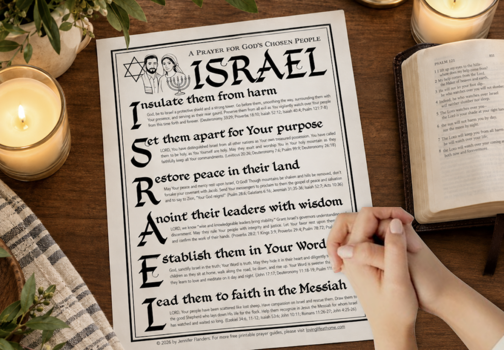 A Prayer for Israel 