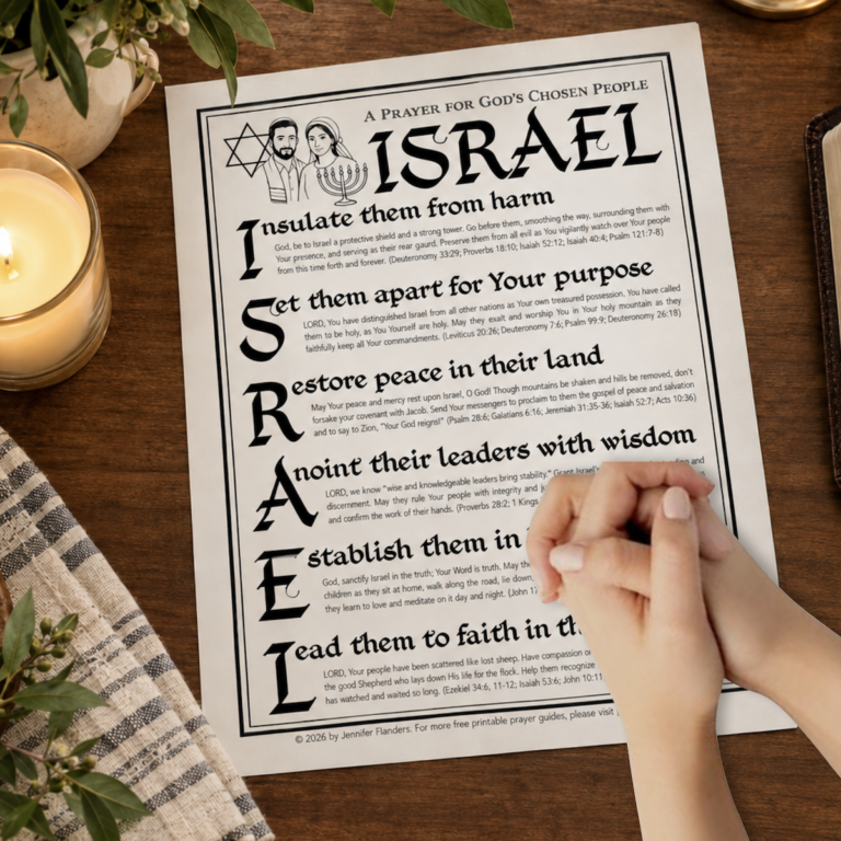 A Prayer for Israel